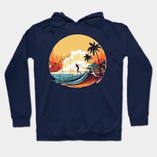 surfing nature Hoodie